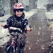 snow biking